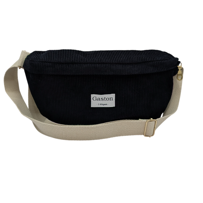 Banane velours noir