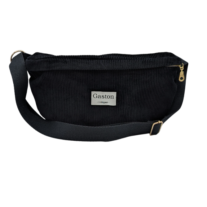 Banane velours noir