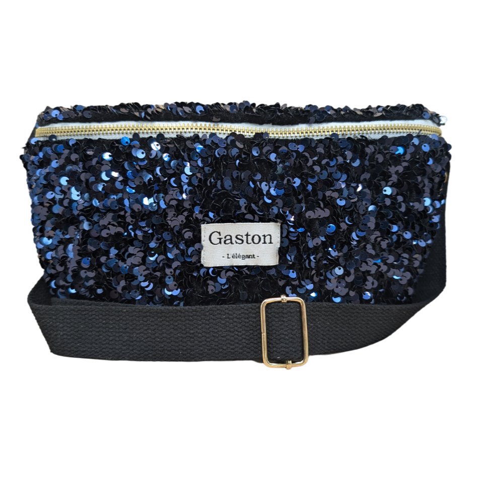 Banane sequins bleu