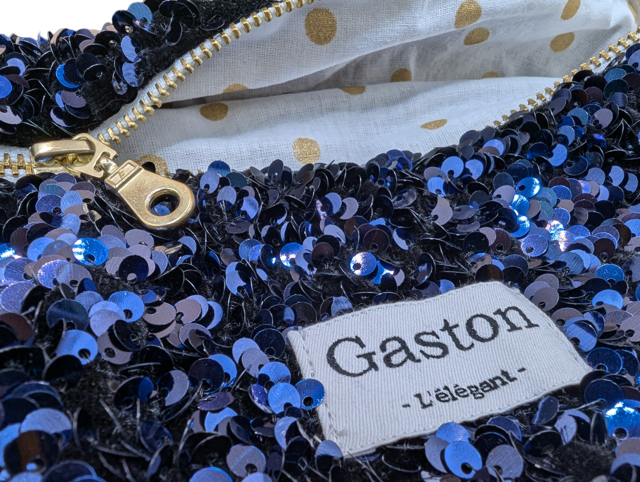 Banane sequins bleu
