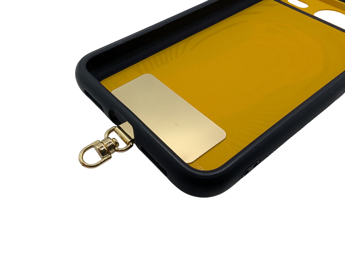 Cordon de téléphone élastiqué coton