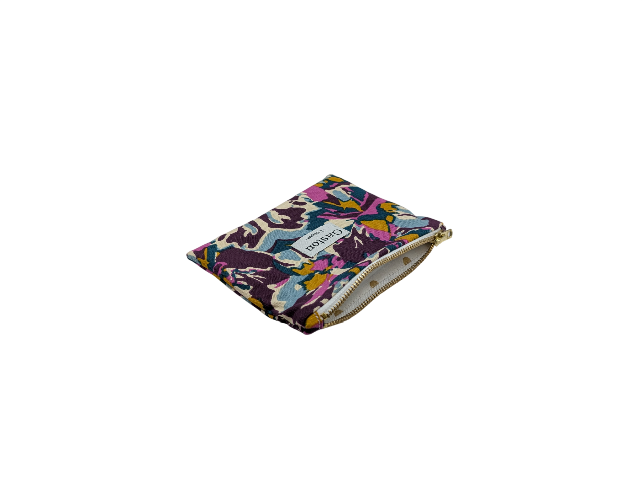 Pochette coton violet
