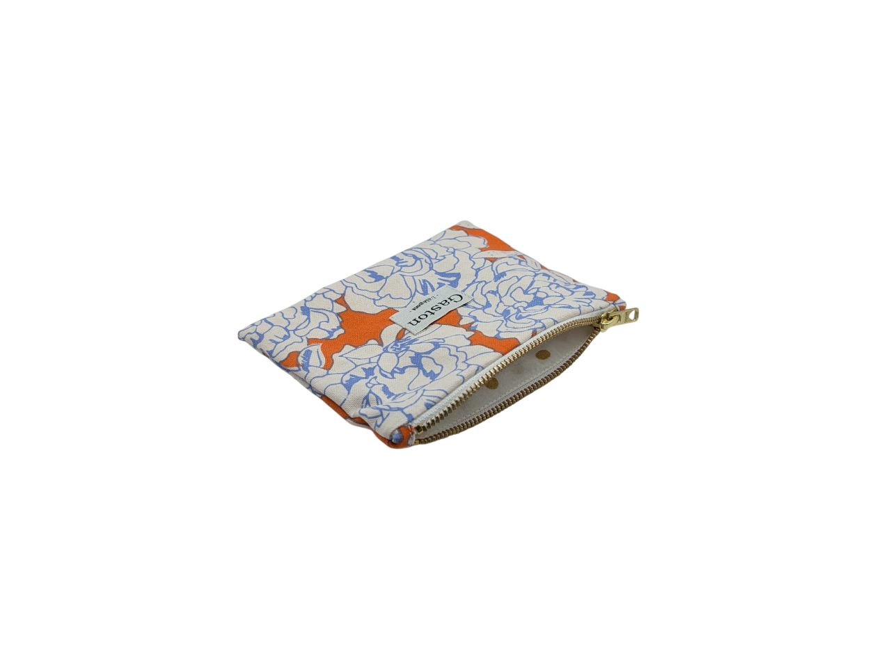 Pochette coton orange