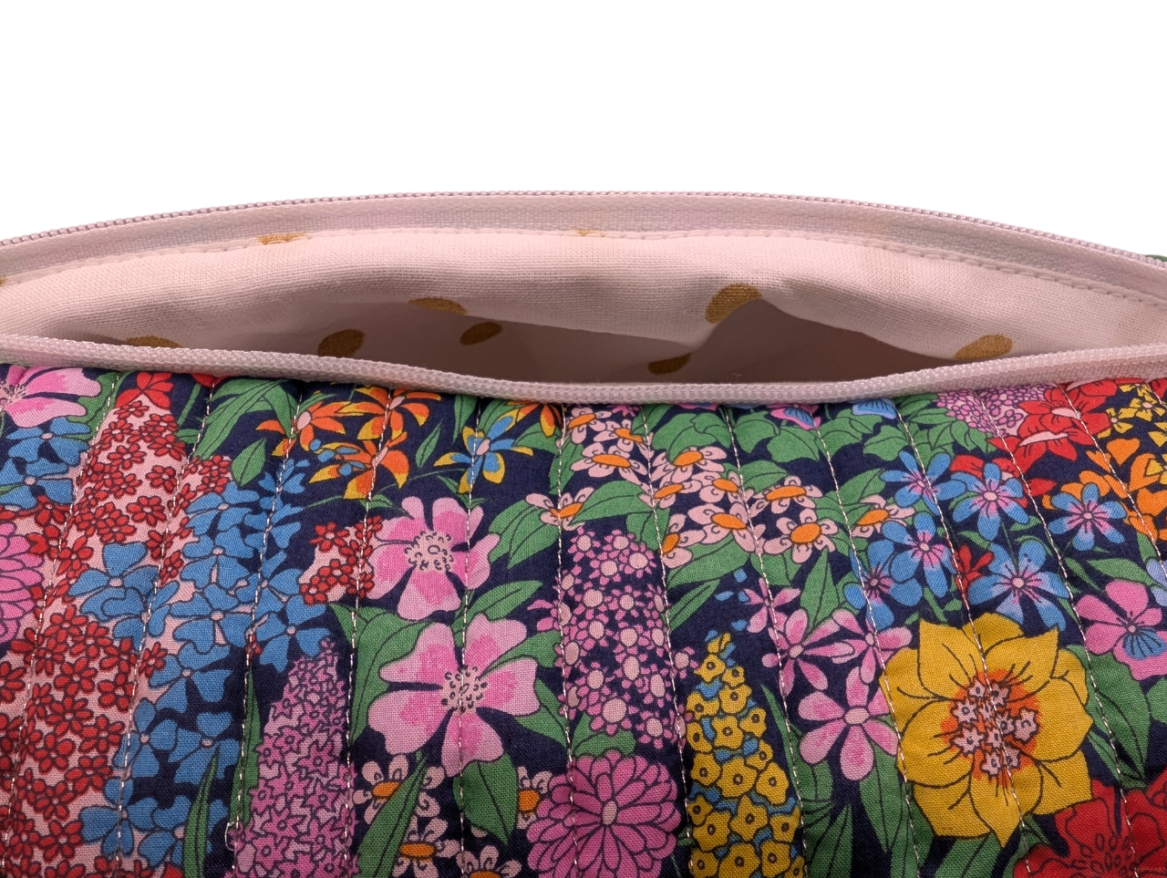 Trousse L matelassée liberty