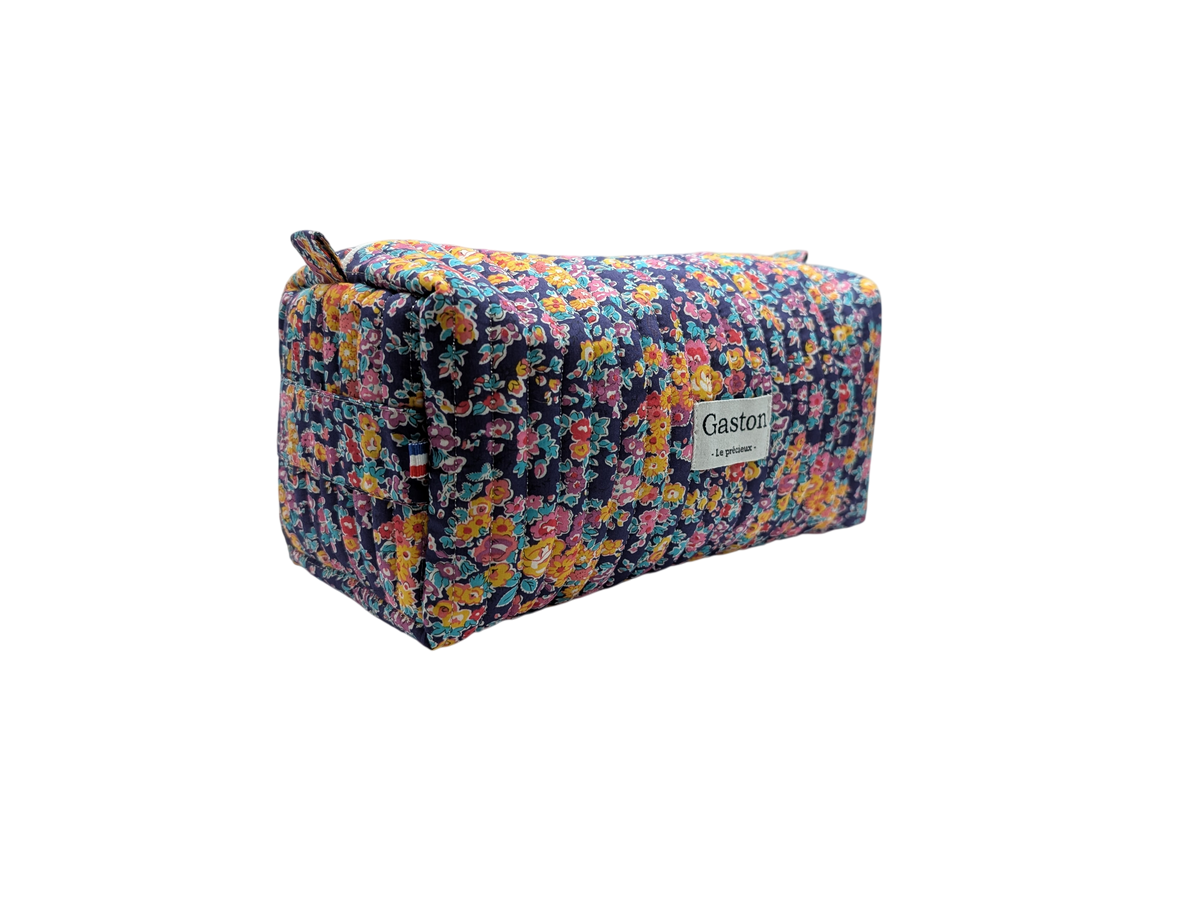 Trousse L matelassée liberty