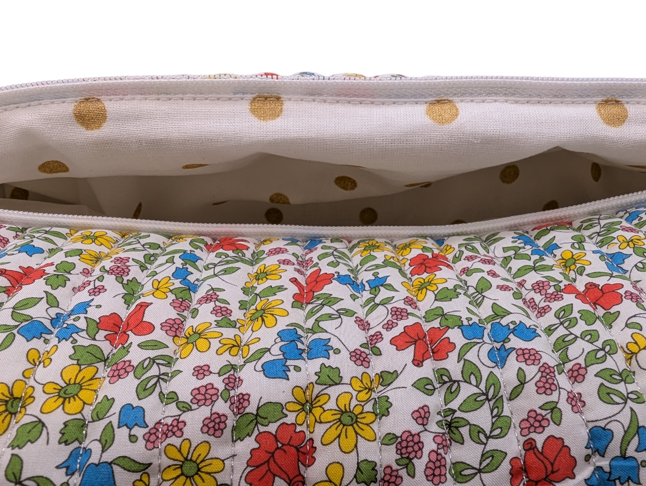 Trousse XL matelassée liberty
