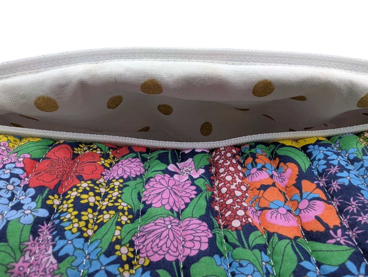 Trousse XL matelassée liberty