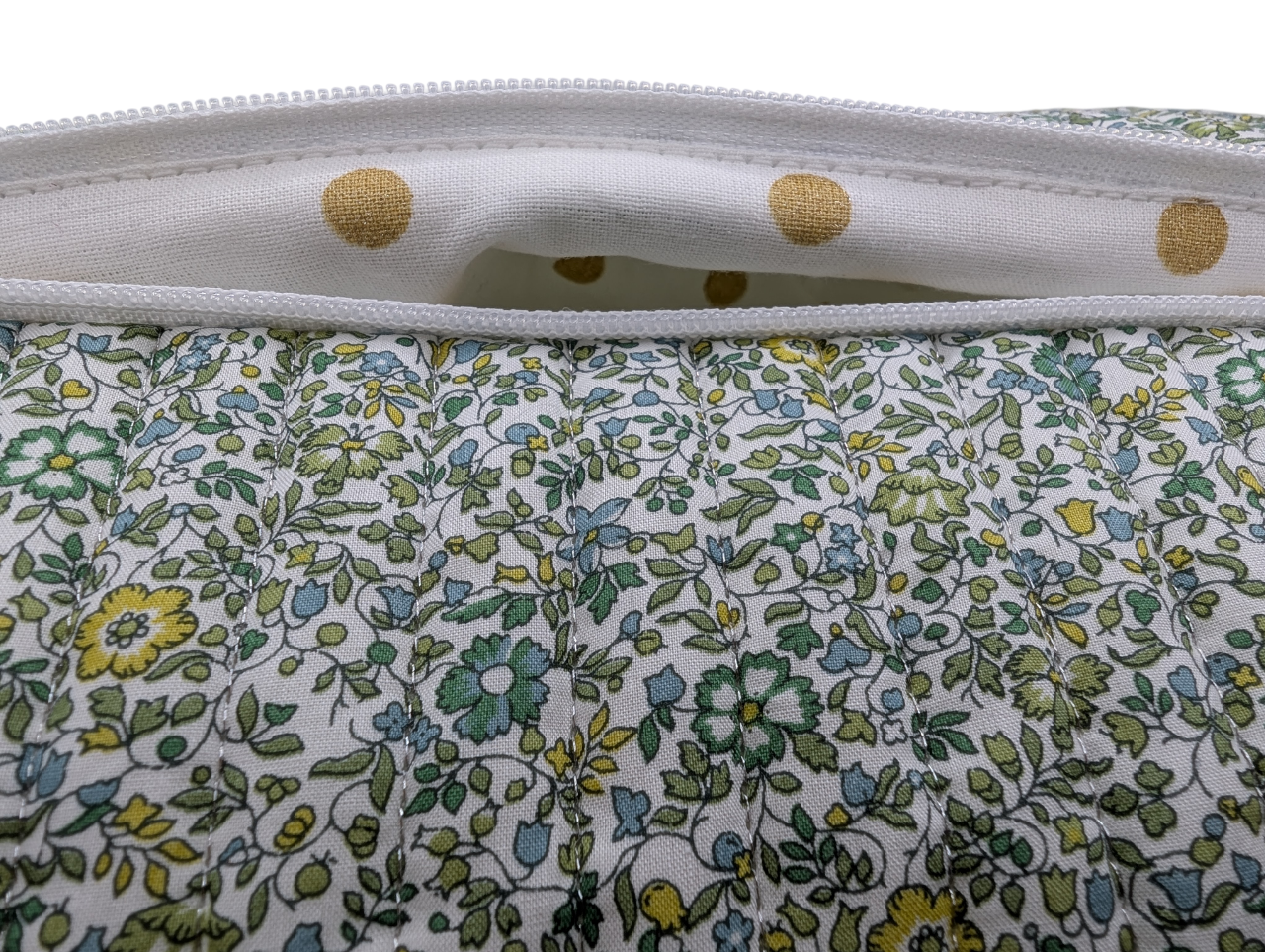 Trousse XL matelassée liberty
