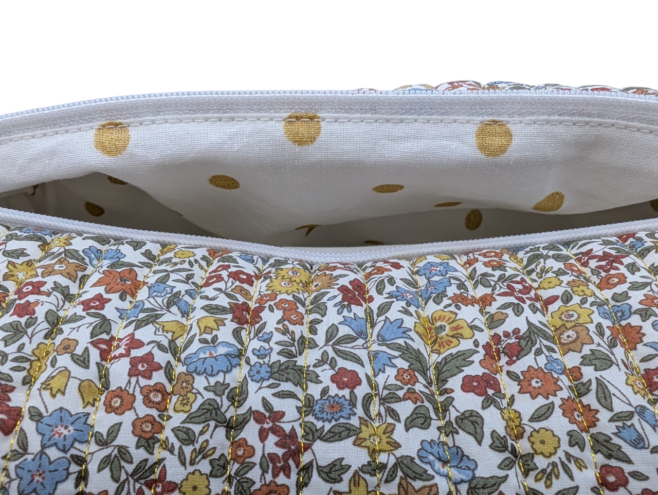 Trousse XL matelassée liberty