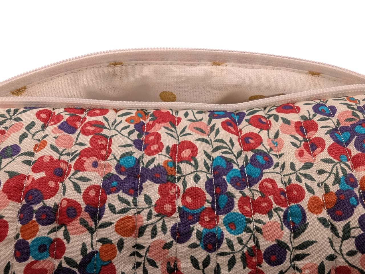 Trousse M matelassée liberty