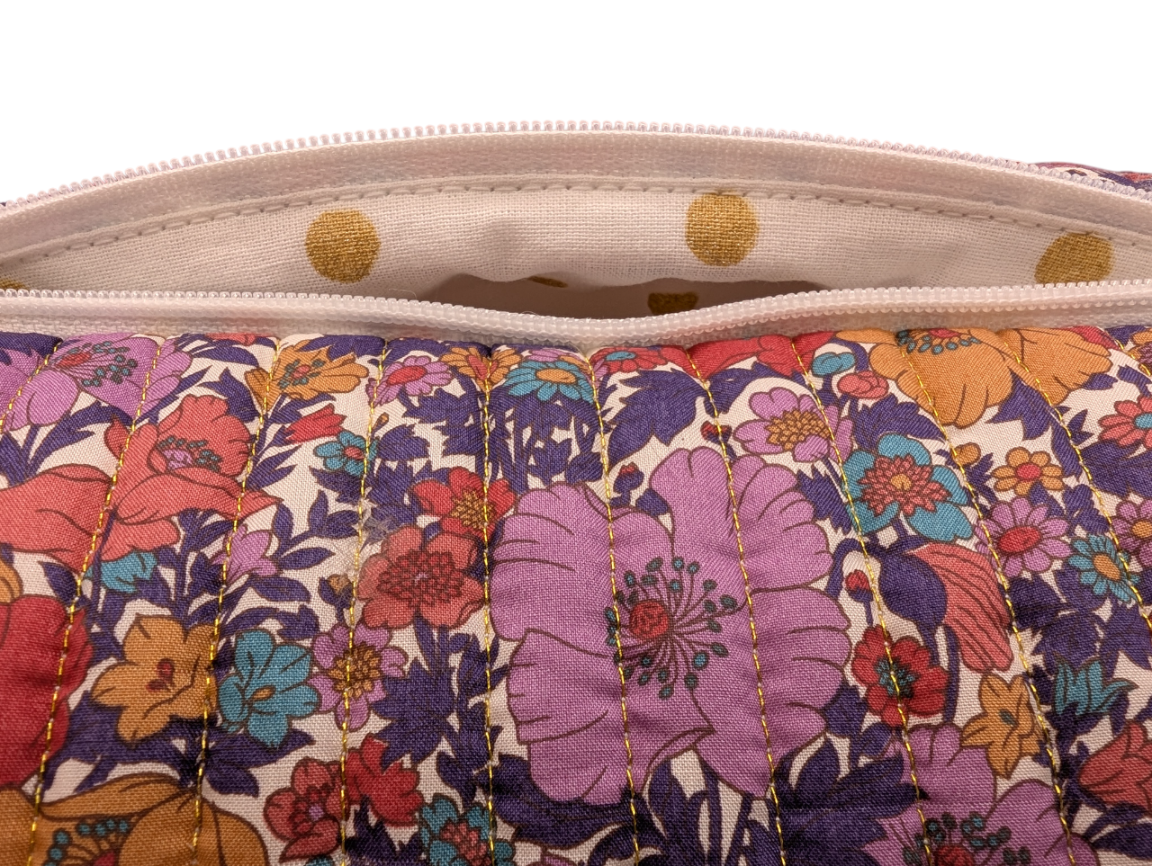 Trousse M matelassée liberty