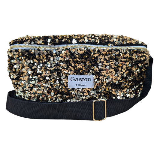 Banane sequins doré