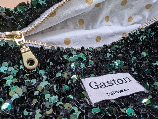 Banane sequins vert