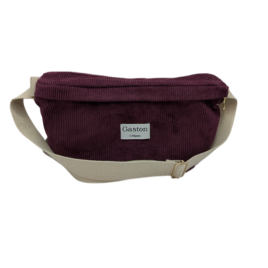 Banane velours bordeaux