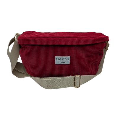 Banane velours coquelicot