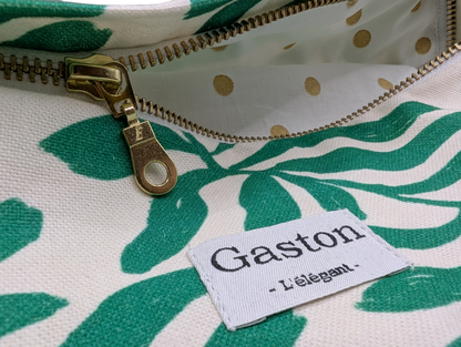 Banane coton feuille verte