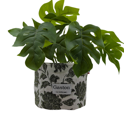 Cache pot vintage vert