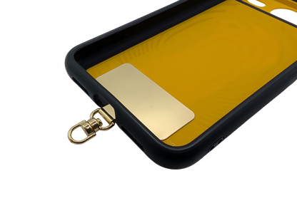 Cordon de téléphone élastiqué coton