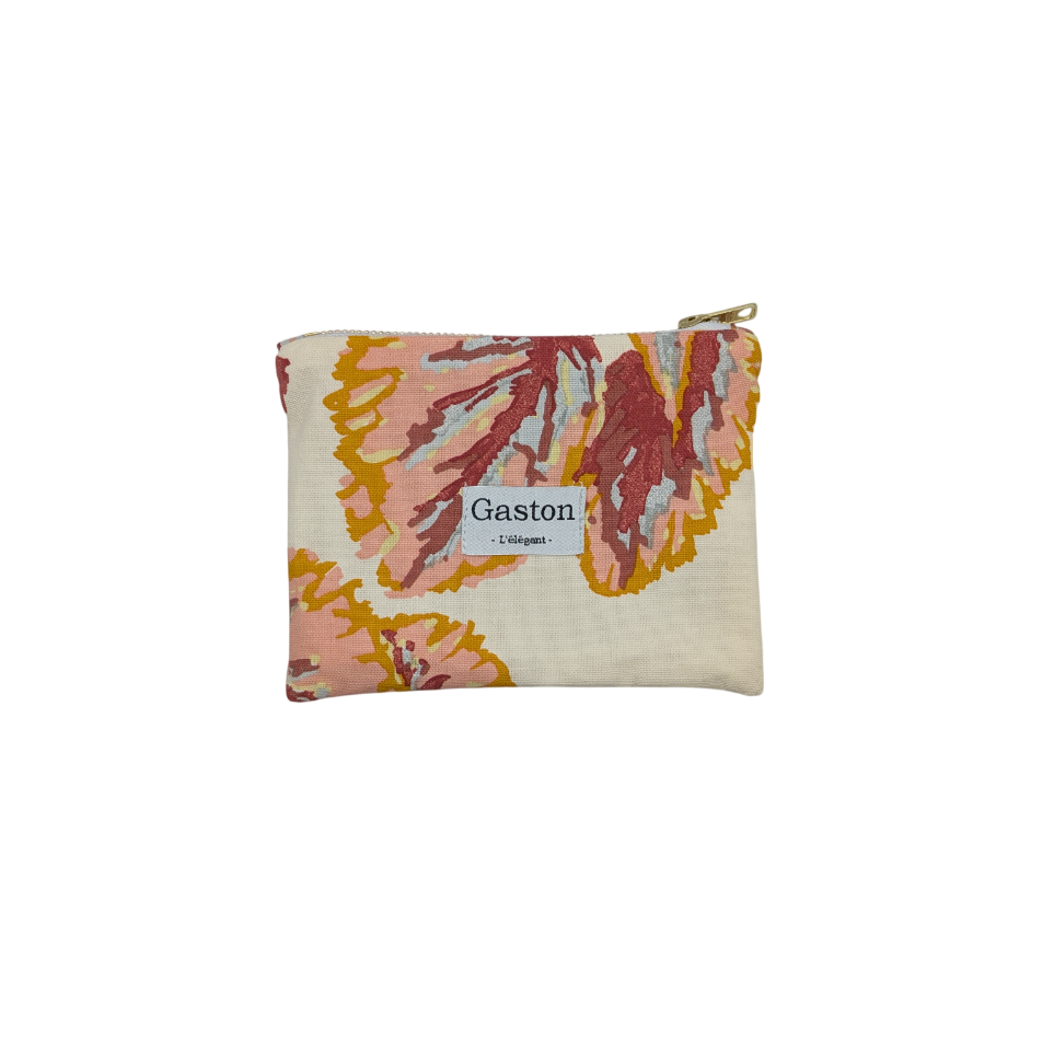 Pochette coton bégonia