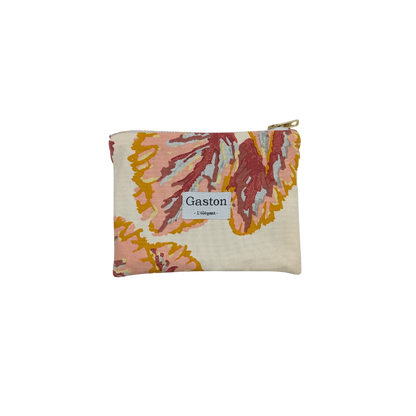Pochette coton bégonia