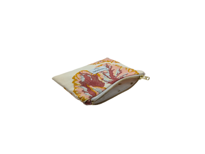 Pochette coton bégonia