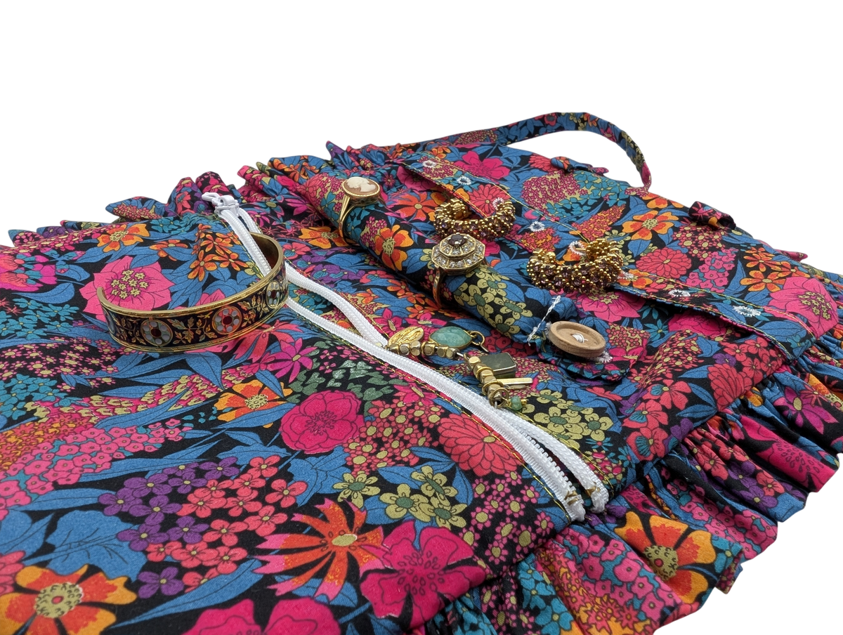 Pochette à bijoux liberty