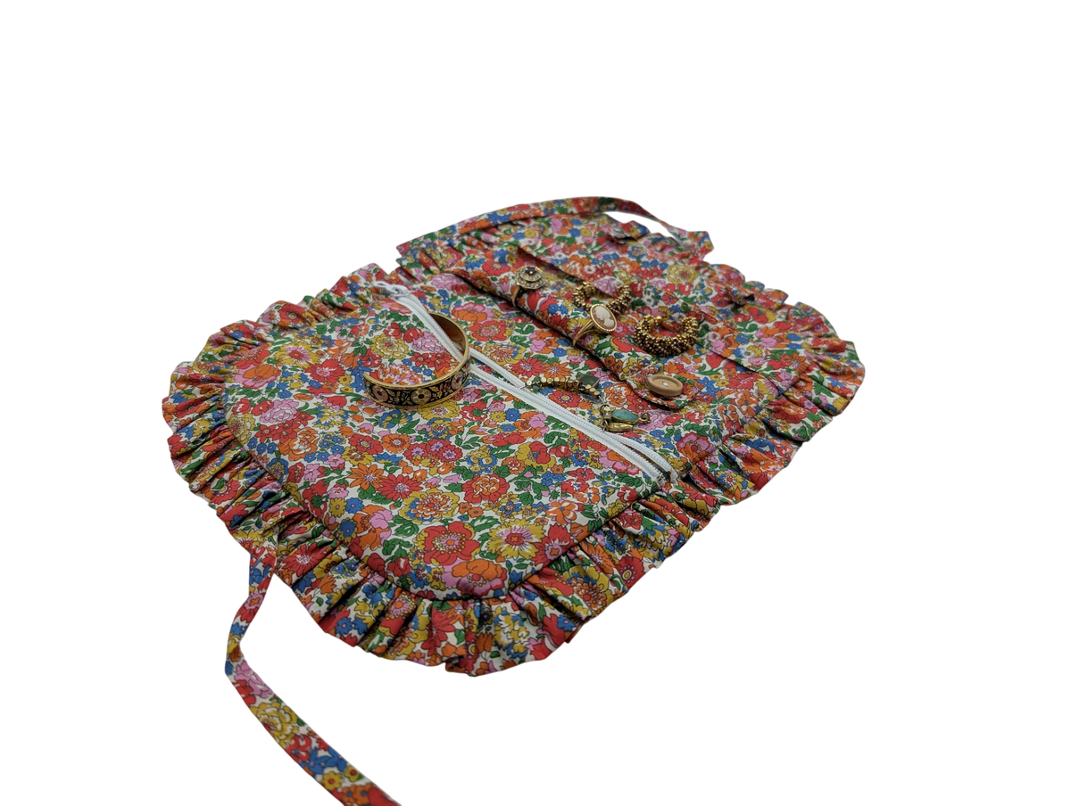Pochette à bijoux liberty