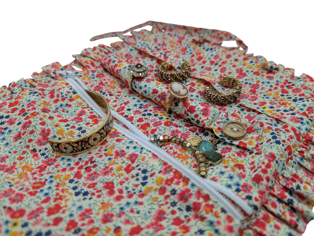 Pochette à bijoux liberty