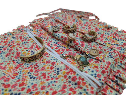 Pochette à bijoux liberty