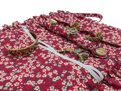 Pochette à bijoux liberty
