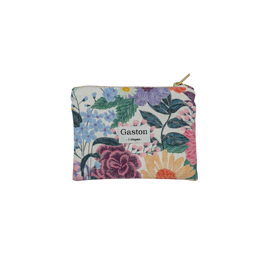 Pochette coton fleuri