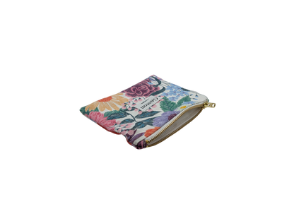 Pochette coton fleuri