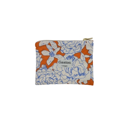 Pochette coton orange