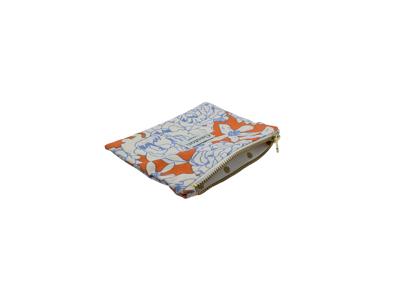 Pochette coton orange