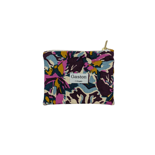 Pochette coton violet