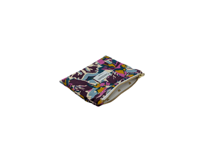 Pochette coton violet