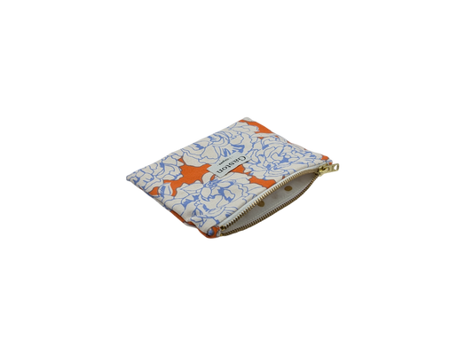 Pochette coton orange