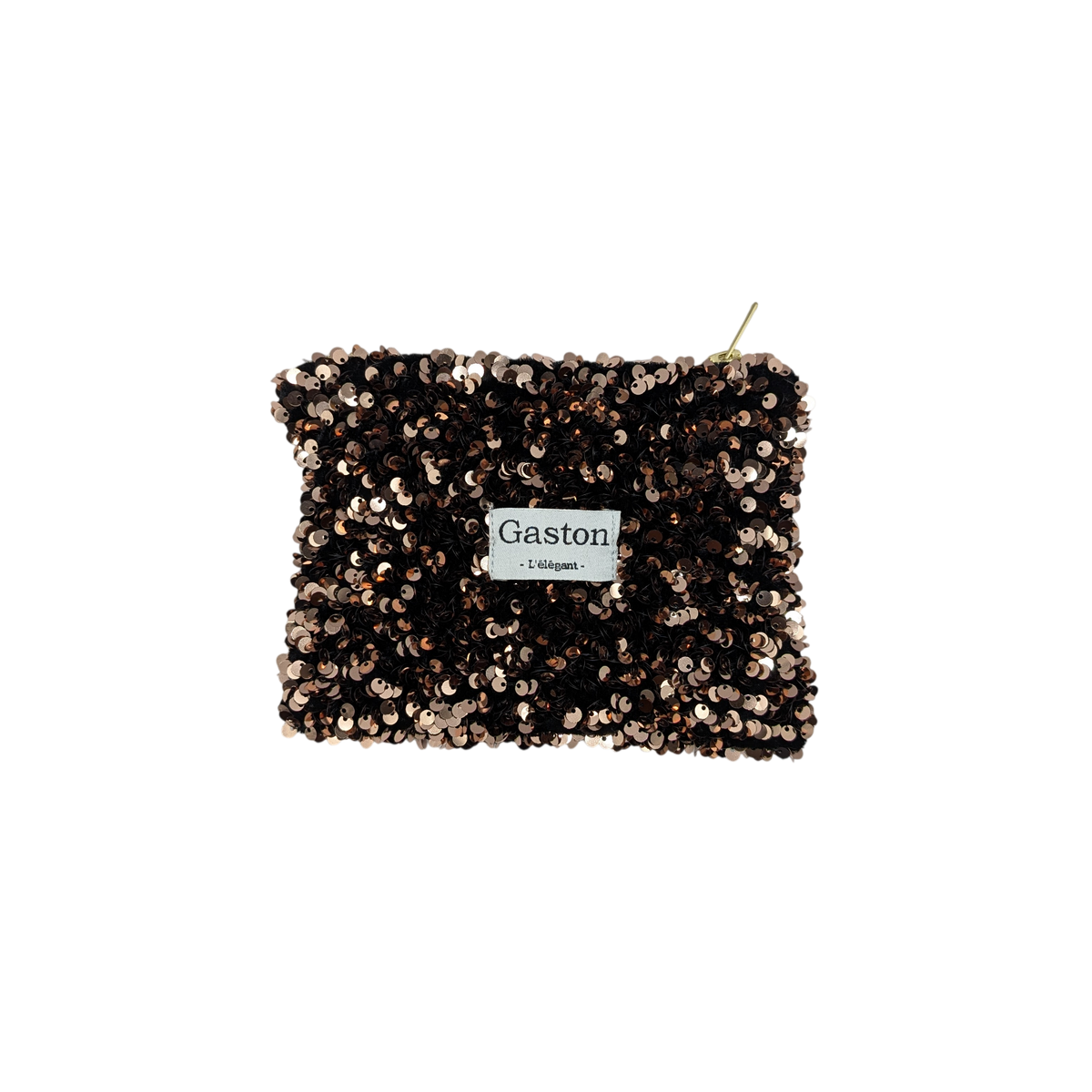 Pochette sequins champagne