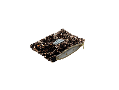 Pochette sequins champagne