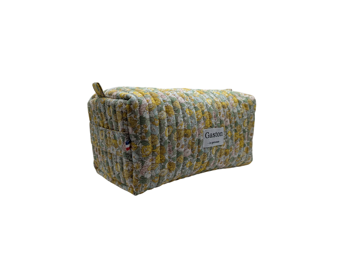 Trousse L matelassée liberty