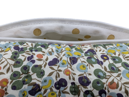 Trousse L matelassée liberty