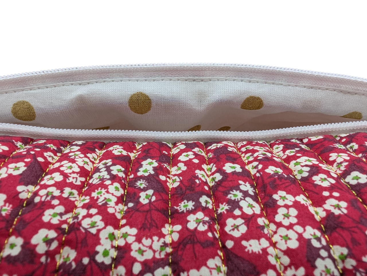 Trousse L matelassée liberty