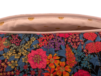 Trousse L matelassée liberty