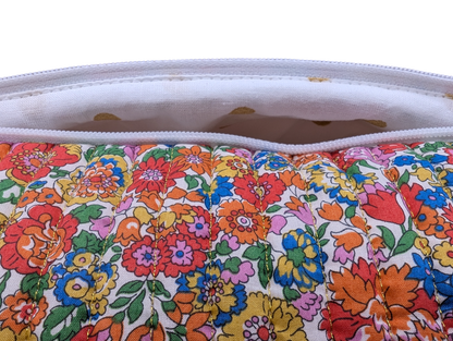 Trousse L matelassée liberty