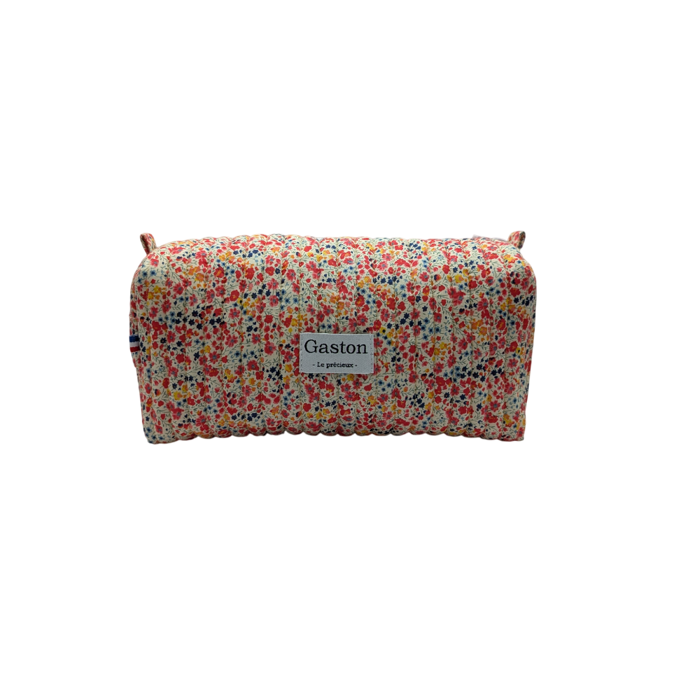 Trousse L matelassée liberty