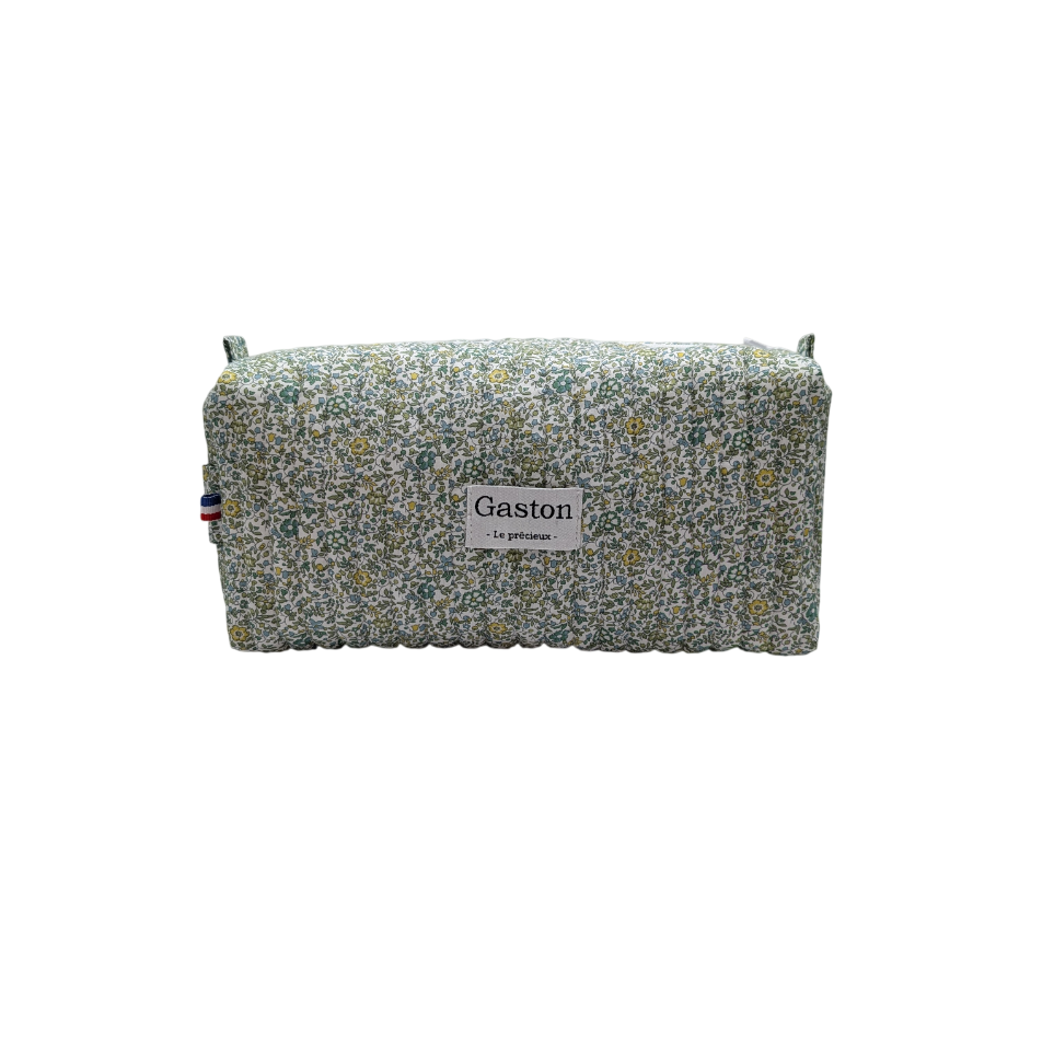Trousse L matelassée liberty