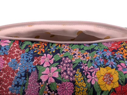 Trousse L matelassée liberty