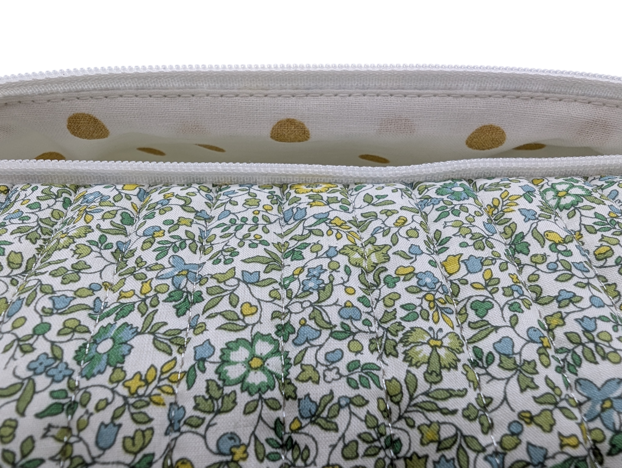 Trousse L matelassée liberty