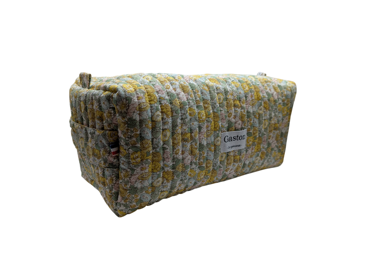 Trousse XL matelassée liberty