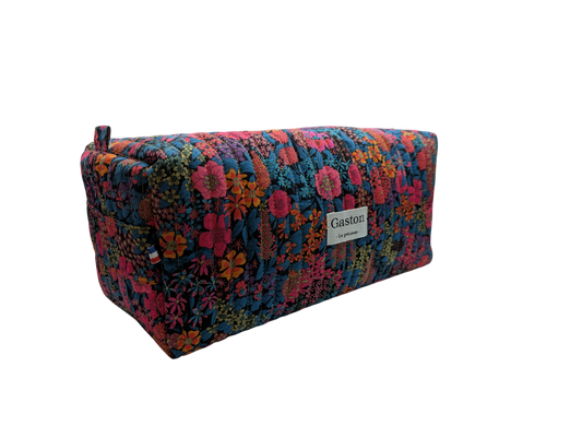 Trousse XL matelassée liberty